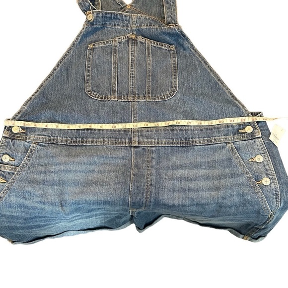 Old Navy Denim Overall Shorts XXL - Picture 16 of 16